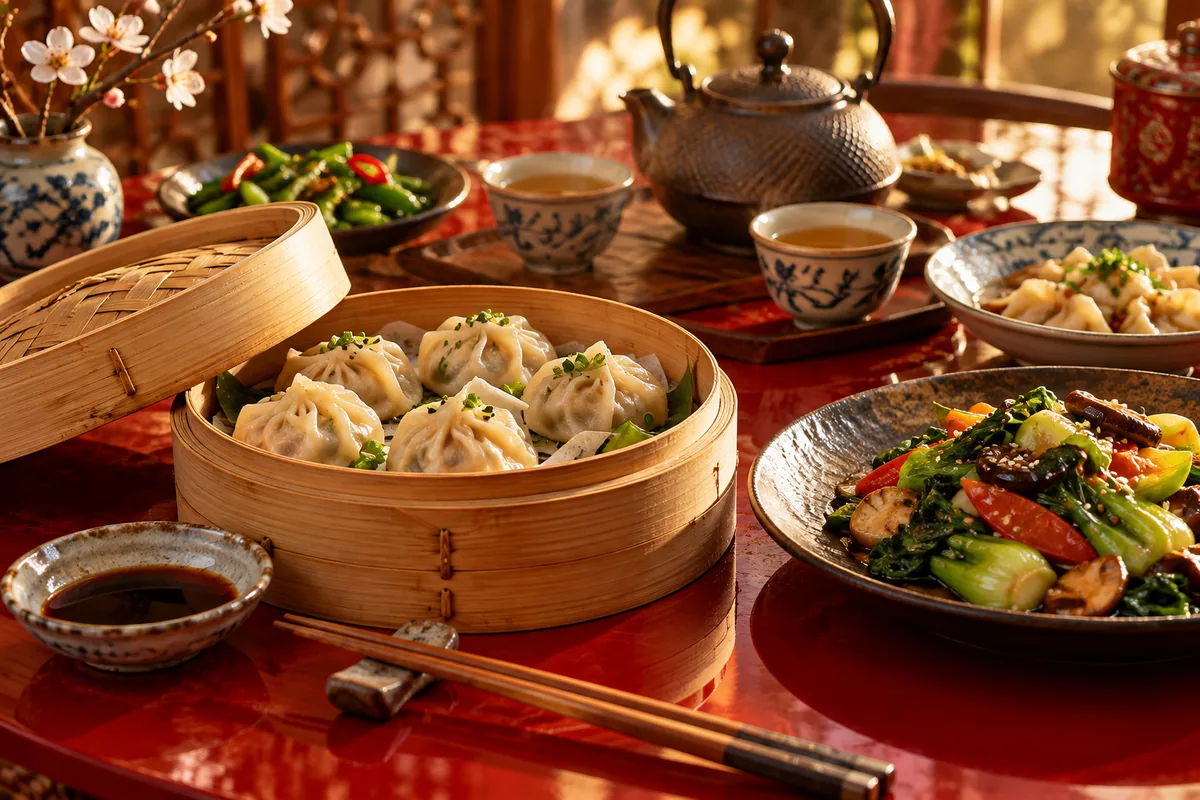 Illustration éditoriale pour Le Bon Chinois, cuisine chinoise