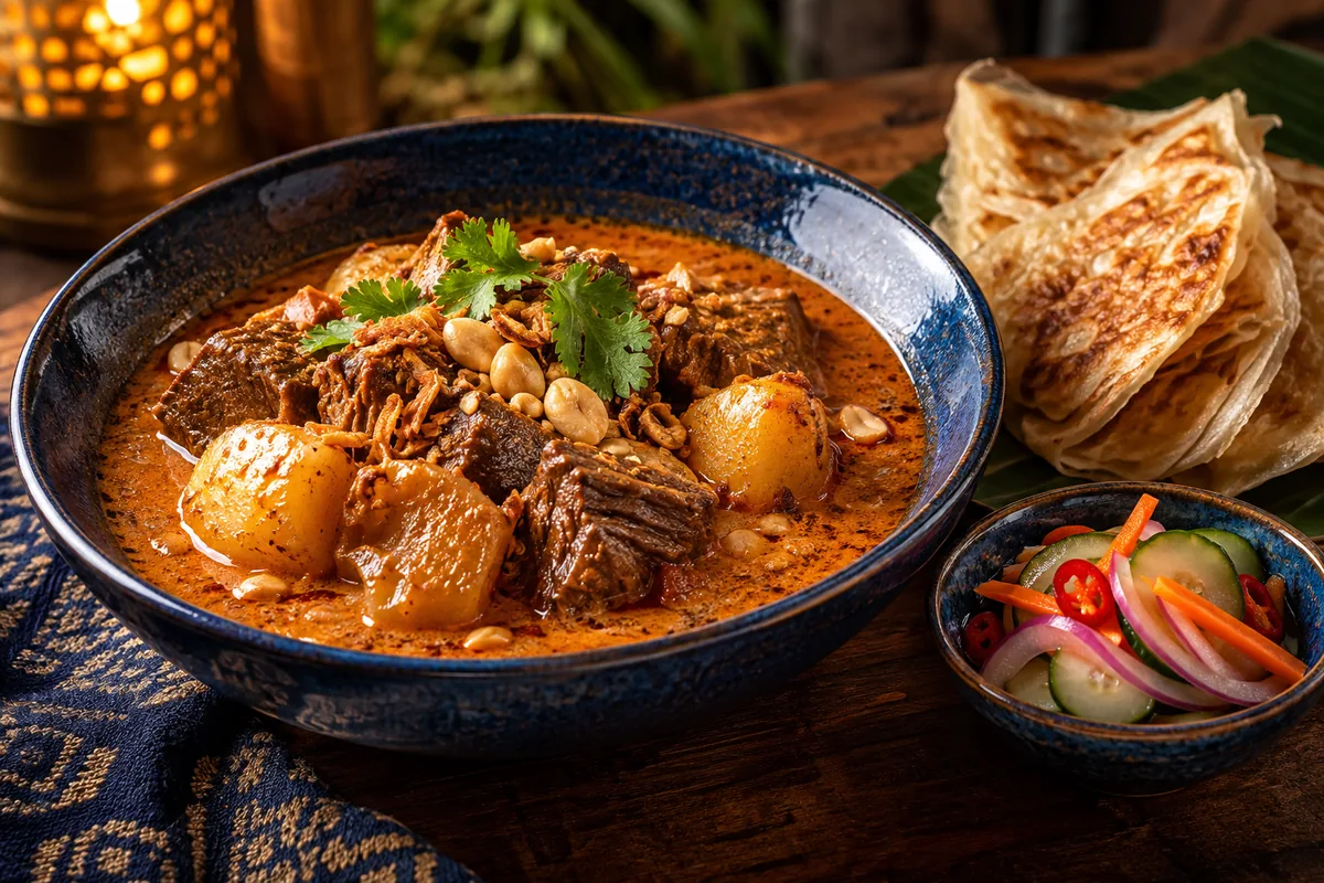 Illustration éditoriale pour Nakhon Thai, cuisine thaïlandaise