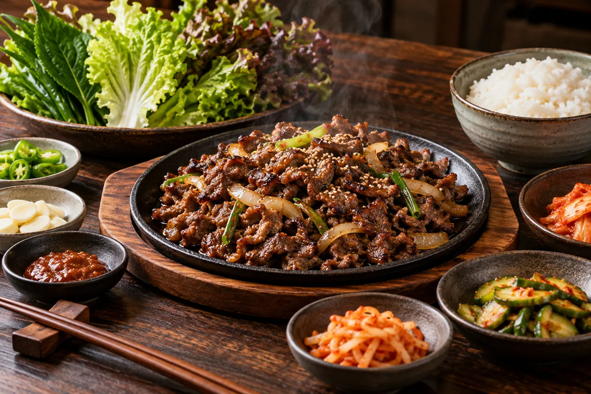 Illustration : Bulgogi coréen