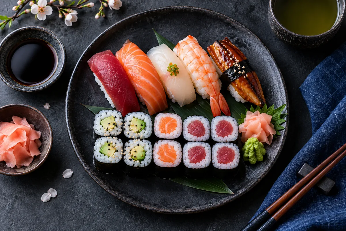 Illustration : Sushi et nigiri