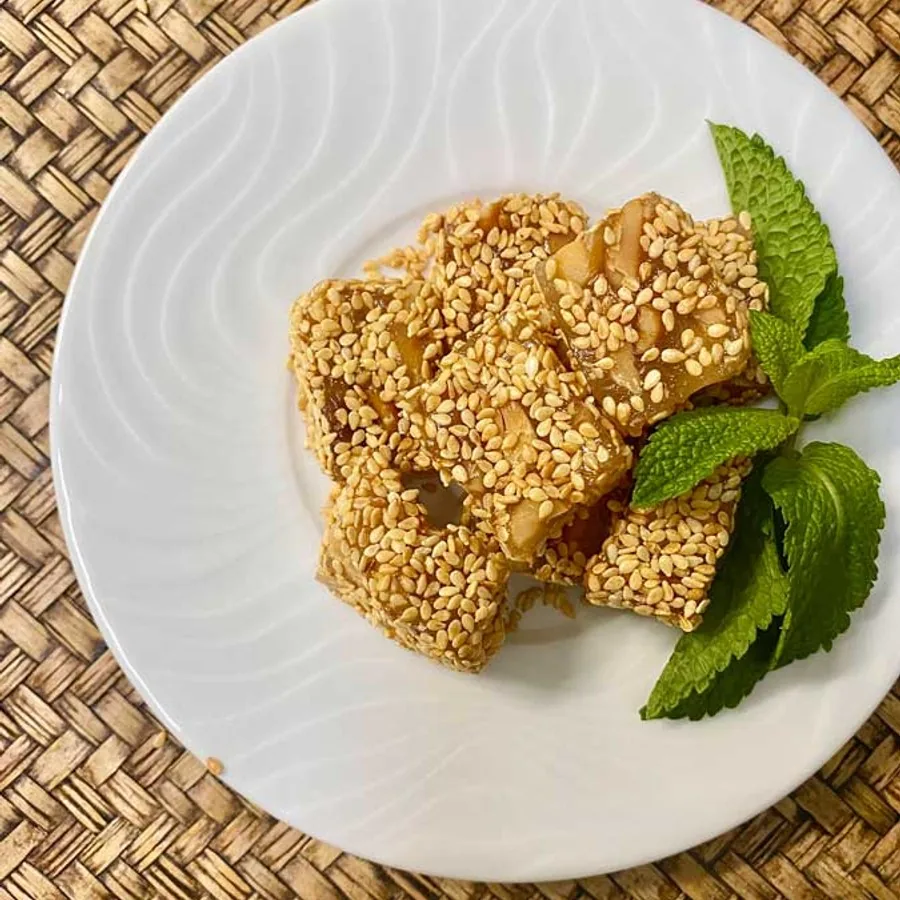 Nougat thaïlandais chez Lanna Thaï