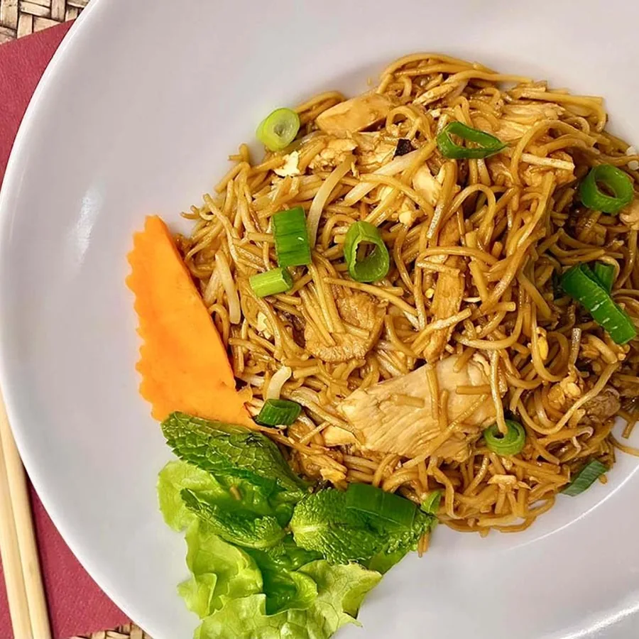 Nouilles sautées au wok